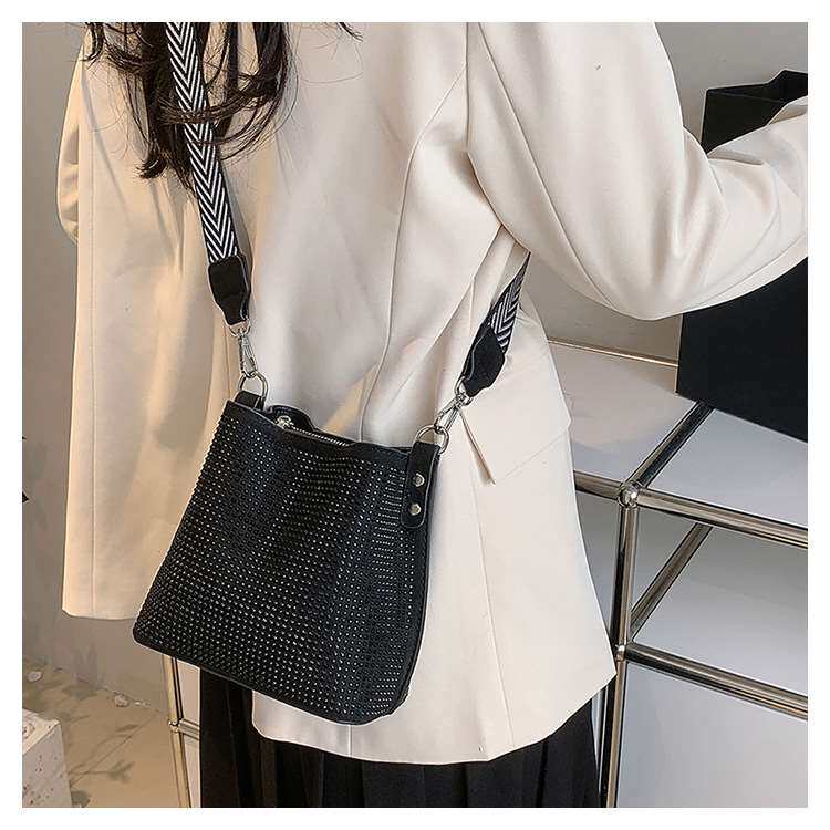 High-end Sense Niche Bucket Bag Women's Diamond New Fashion OTHER / Other 