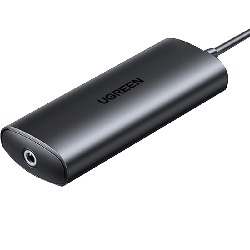 Ugreen Audio Ground Isolator 3.5mm Audio Noise Ground Filter Eliminator Transformer Signal Noise Reduction