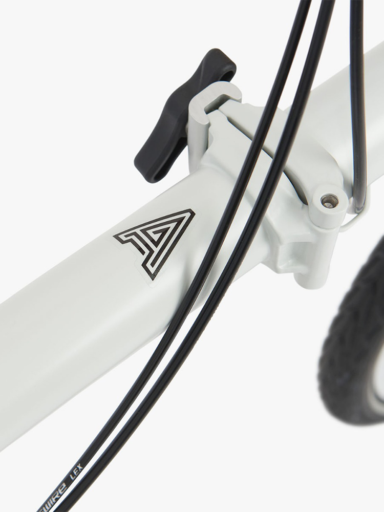 BROMPTON Xiaobu A Line matte white/classic black large M handlebar 3-speed E version portable folding bicycle