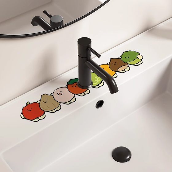 浴室厨房水龙头吸水垫硅藻泥水槽边沥水垫卫生间柜台面垫防滑耐脏