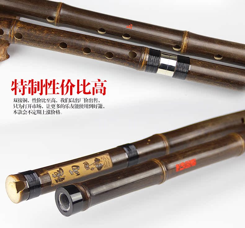 音 Nhạc cụ quốc gia chuyên nghiệp chơi ba phần của nhạc cụ Zizhudong 箫 牛 箫 - Nhạc cụ dân tộc mua đàn nguyệt