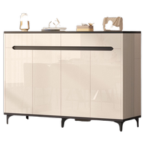 Light luxury shoe cabinet doorway home storage entrance cabinet integrated internet celebrity European style multi-layer simple wall shoe shelf