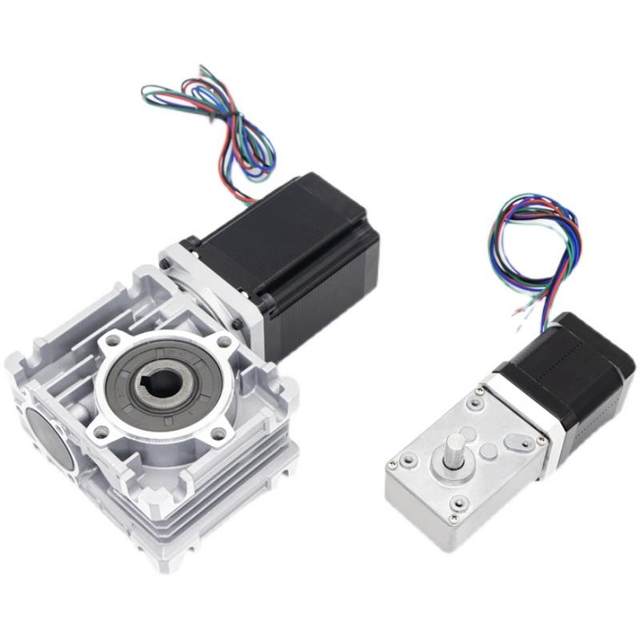 42/57/86 stepper motor servo worm gear reducer precision self-locking gearbox small reducer