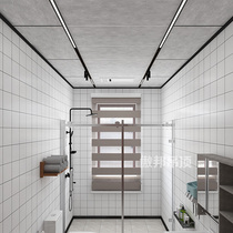 Aobang integrated ceiling 3 5cm wide black gold wire aluminum alloy decorative strip light bar