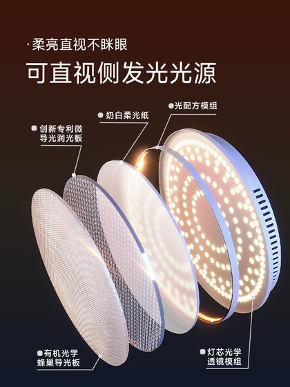Bading Bedroom Lamp Modern Light Luxury High-End Bedroom Ceiling Lamp 2026 New High-End Eye Protection Room Master Bedroom Lamp