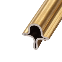 Sliding doors and windows all copper sliding door lower rail copper strip track solid all brass lower rail copper strip lower track copper guide rail