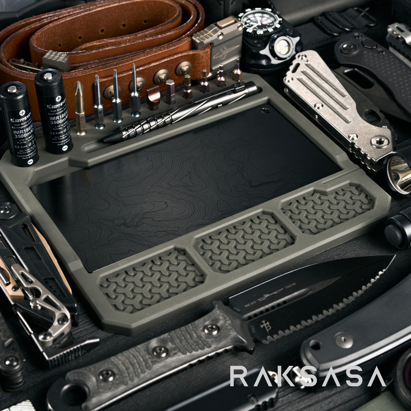 Hexard Pw02 Personal Work Repair Mat Edc Tray Tool Maintenance Mat Storage Tray Storage Mat