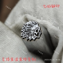 Customized gold-making tool stamp diy hand-engraved chisel punch and curium porcelain non-Takahashi Goro goros for making silver cakes