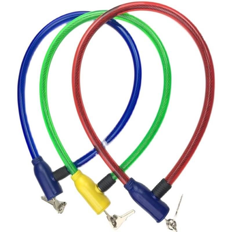 New Bicycle Wire Lock, Ring-Type Lock, Steel Cable Lock, Soft Lock, Steel Bar Lock, Old Model Bicycle Lock, Anti-Theft