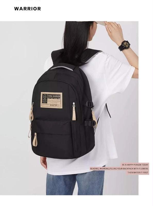 Schoolbag Huali nữ 2023 phong cách Nhật Bản Balo đi học học sinh trung học đại học ba lô du lịch thời trang