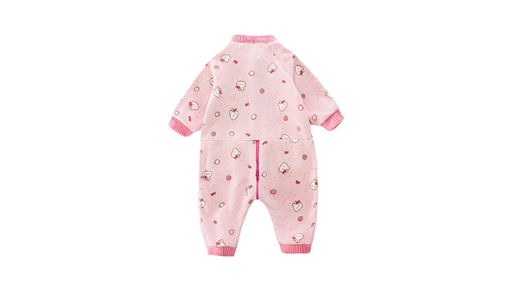 Children's One-Piece Pajamas, Autumn and Winter Fleece-Lined Girls' Flannel Home Clothes, Winter Anti-Kick Quilt, Baby Sleeping Bag — 20