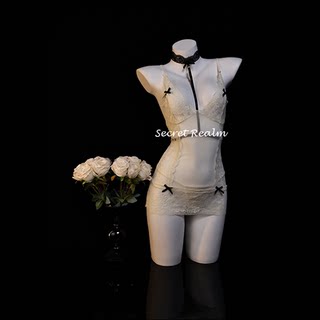 Secret land half sugar night breeze chemise de nuit sexy en dentelle creuse perspective sous-vêtements tentation sentimentale pure desire style qqny