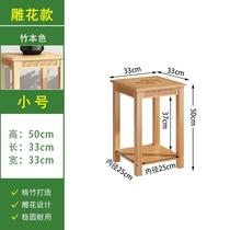 New Chinese style flower rack floor-standing indoor home living room multi-layer balcony rack flower pot rack small space flower