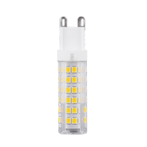 g9 light bulb led energy-saving lamp home super bright warm white three-color dimming chandelier light source 220v pin lamp beads 3005