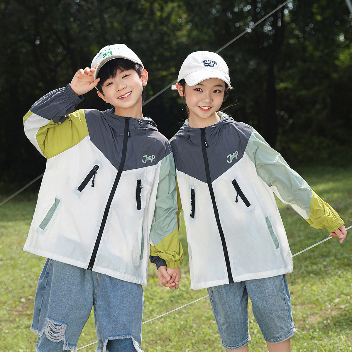 JEEP children's summer sun protection clothing for boys and girls