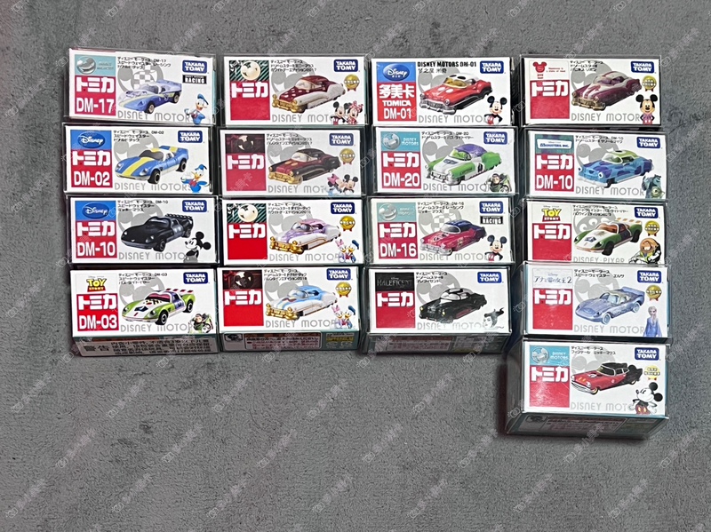 Tomy Tomica Disney Dm Series Sports Car Alloy Car Model, Free Shipping for Orders of 3 or More