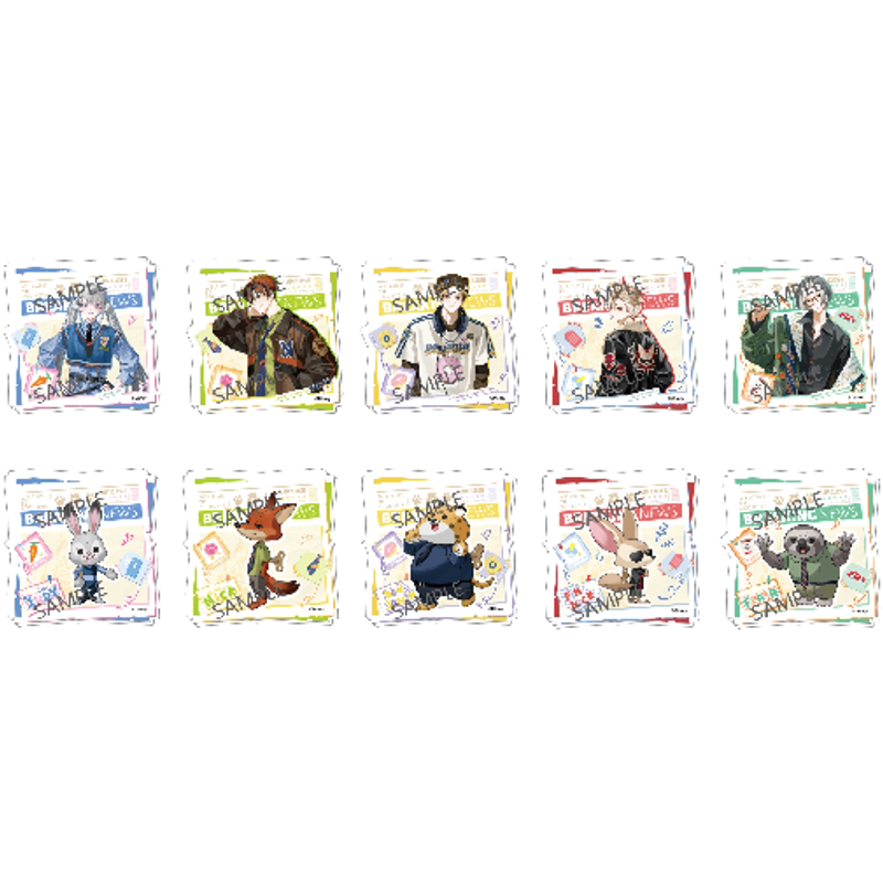 March of the Beasts Disney Zootopia Guardian Days Series Coasters Phone Stand Name Tag March of the Beasts Disney Zootopia Guardian Days Series Coasters Phone Stand Name Tag