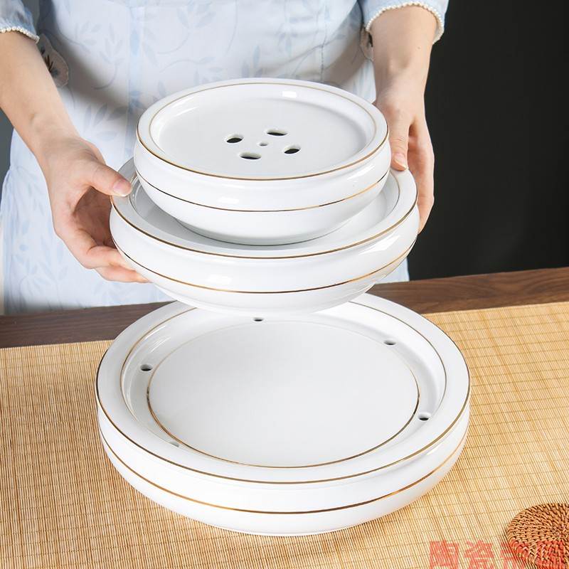 High Temperature White Jade Porcelain Light Lavish Sketch Phnom Penh Ceramic Kung Fu Tea Tea Pan Cover Bowls Teapot Justice Cup Tea Cup Accessories-Taobao