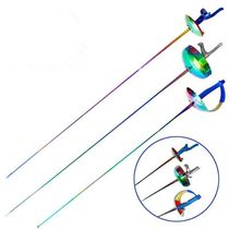 Flower Sword Whole Sword Fencing Equipment Complete Adults Children Flowers Sword Sword Sword Fencing Heavy Sword Color Golden Electric Sword Super