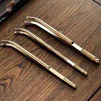 Pure brass tea clip cup washing clip Kung Fu tea tweezers tea cup clip copper tea clip tea set accessories tea ceremony