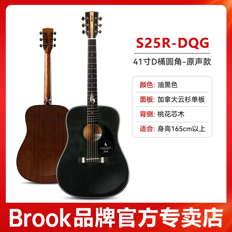 Гитара-однокорпус Brook Brook s25 — официальный флагманский продукт