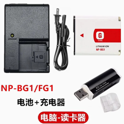 소니 DSC-HX5C H20 H55 W210 W220 디지털 카메라 NP-BG1 배터리/충전기에 적합