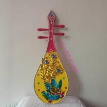 Simulation of real wood pipa props wonderful sound rebound special stage performance for pipa examination Dunhuang dance performance