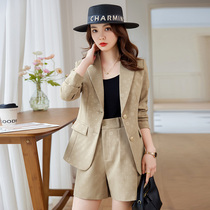 Pink Korean version Casual Littt Suit Bitter Womb 2023 Autumn Winter dress New advanced sors