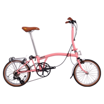 KOSDA Molybdenum steel 16-inch 349 domestic small cloth ultra-light portable adult urban folding bicycle retro female model