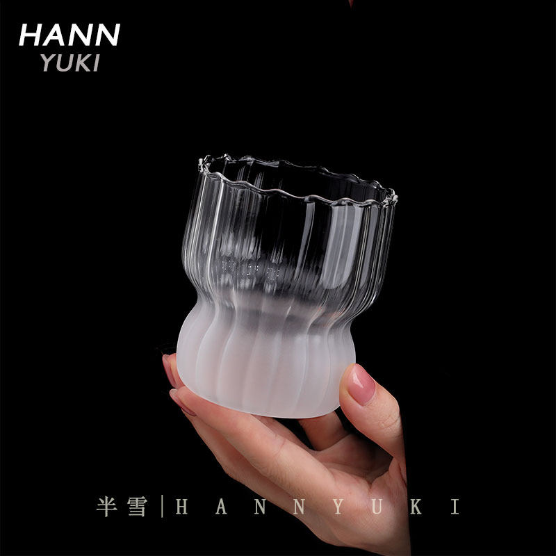 Banxue/Магазин хрустального стекла HanYUKI Art/Crane Shadow Cup/Бокал для японского виски средней выдержки "Ваби-саби"
