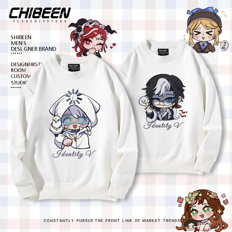 Identity V Game Merchandise Sweatshirt Fisherman Mortician Gardener Joseph Autumn and Winter Unisex Casual Long-Sleeve Jacket