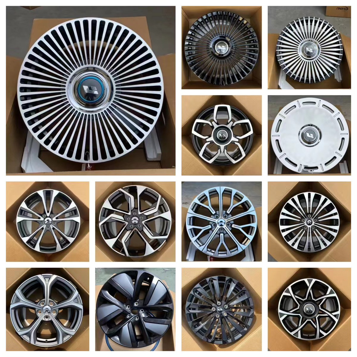 19 20 21インチの理想的な鍛造ホイールL6 L7 L8 L9ONE NIO ES6 ES8 ET5 ET7に適しています