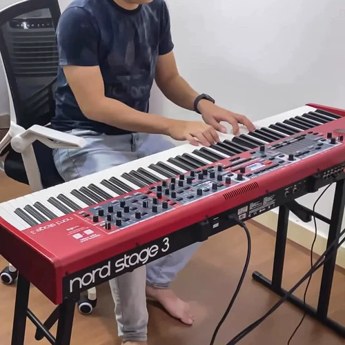 Nord Stage 3 73 76 88 Ключевой комплекс с помощью компонента электрического пианино -сцены Клавиатура Полносторонний молоток