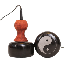 Wuxingkang stone warming moxibustion instrument moxibustion pot plus magnet Tai Chi ball massage scraping bottom electric heating pot remover back
