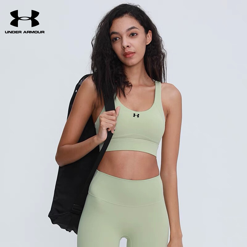 Ua under Armour Sports Bra for Women, Shockproof Running Yoga Beauty Back Quick-Dry Detachable Vest High-Intensity Bra