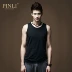 Bộ sản phẩm PINLI 2016 hè mới thời trang nam mặc Slim cổ tròn thấm mồ hôi vest nam chạm đáy áo M017 áo lót nam sát nách Lót