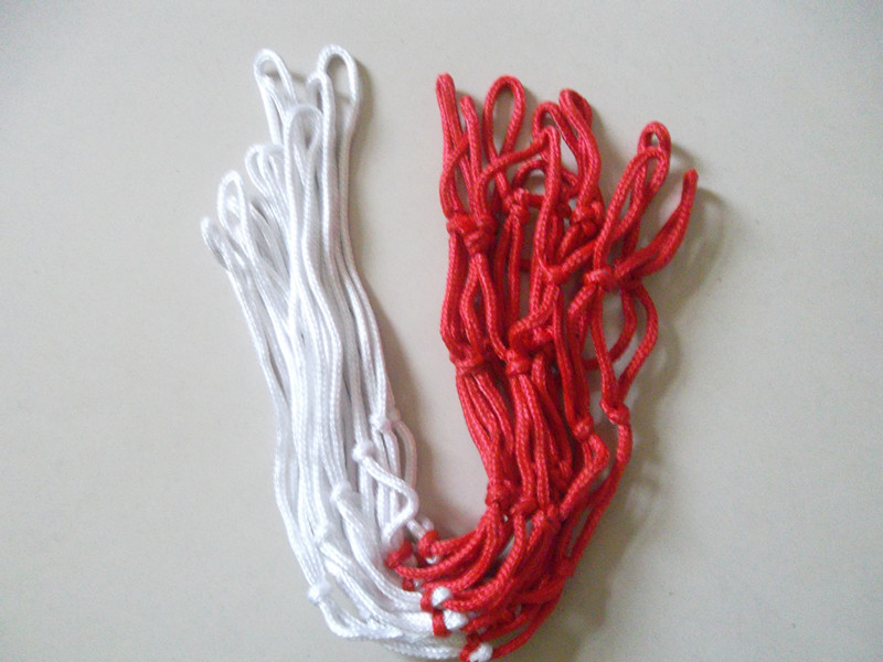 Bóng rổ chuyên nghiệp Bold Bóng rổ Tiêu chuẩn Bóng rổ Vòng tròn Net Kem chống nắng mưa Bóng rổ Net Đỏ và Trắng Hai Gói 	bán lưới bóng rổ