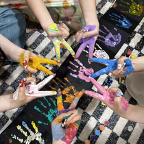 Multi-person handprint painting diy material package party graduation season graffiti gift commemorative album to send classmates birthday gifts