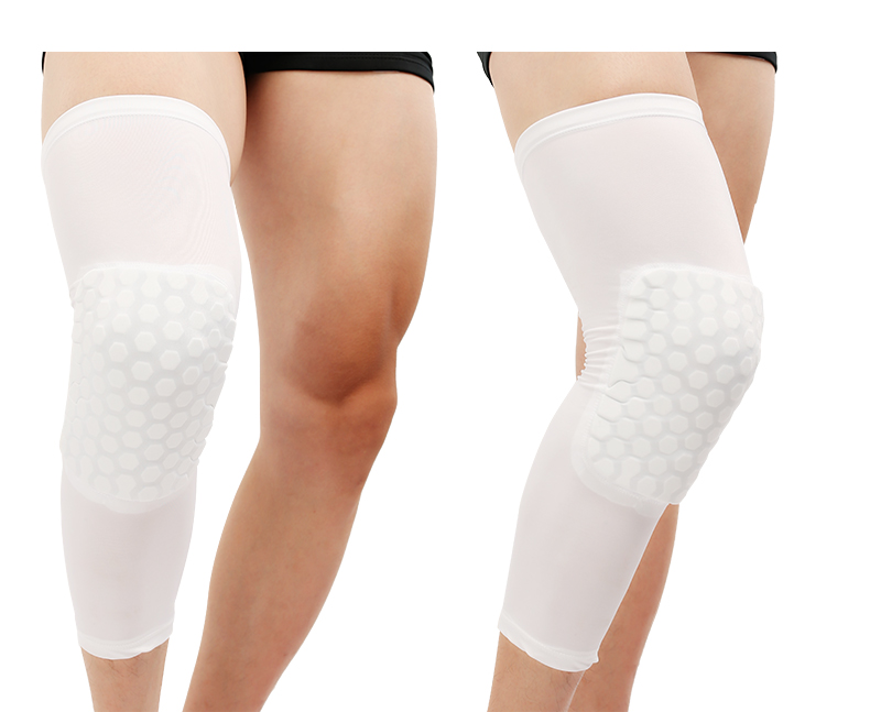 Tế bào chống va chạm miếng đệm đầu gối bóng rổ nam bóng đá thể thao miếng đệm đầu gối chạy thiết bị bảo vệ dài bê đồ bảo vệ đầu gối