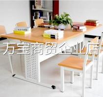 School library reading room tables and chairs bookstore conference room training reading table steel wood office desk and chair meeting table