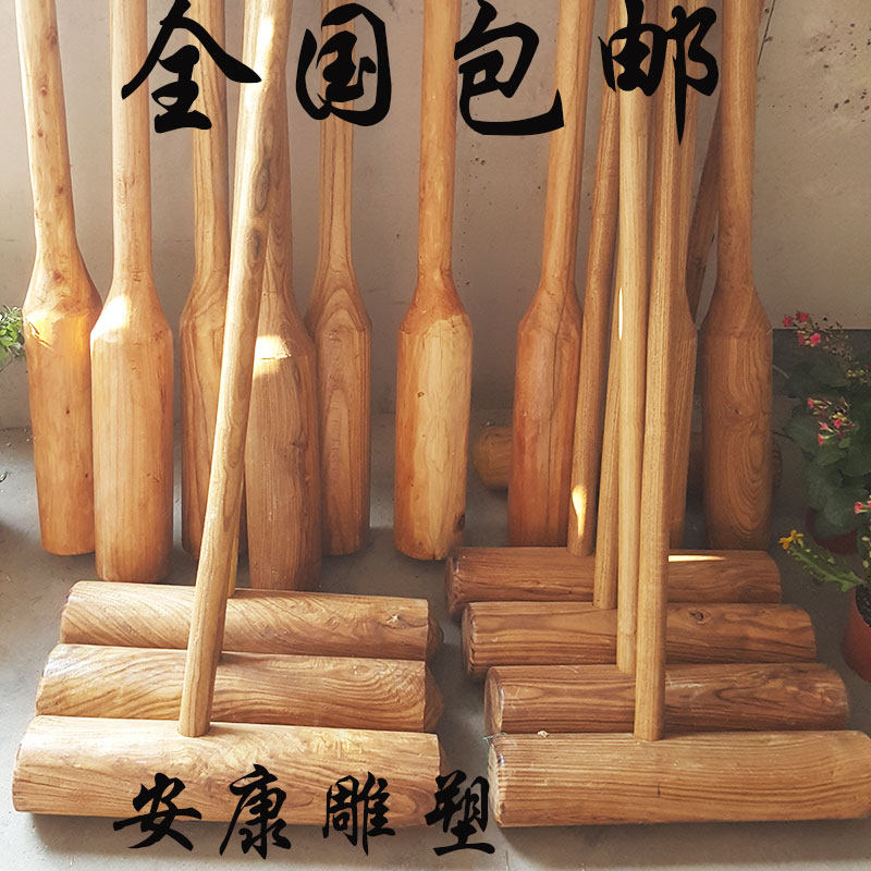 石臼锤木杵，传统美食制作神器？😋探秘古老工具的魅力-木工锤-淘宝好物网