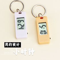Mini small clock accurate and cute silent learning timer small wall clock portable alarm clock simple and silent dormitory