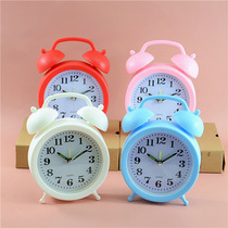 Manufacturers supply fashionable new student alarm clock desktop clock Shiyuan store daily necessities supply