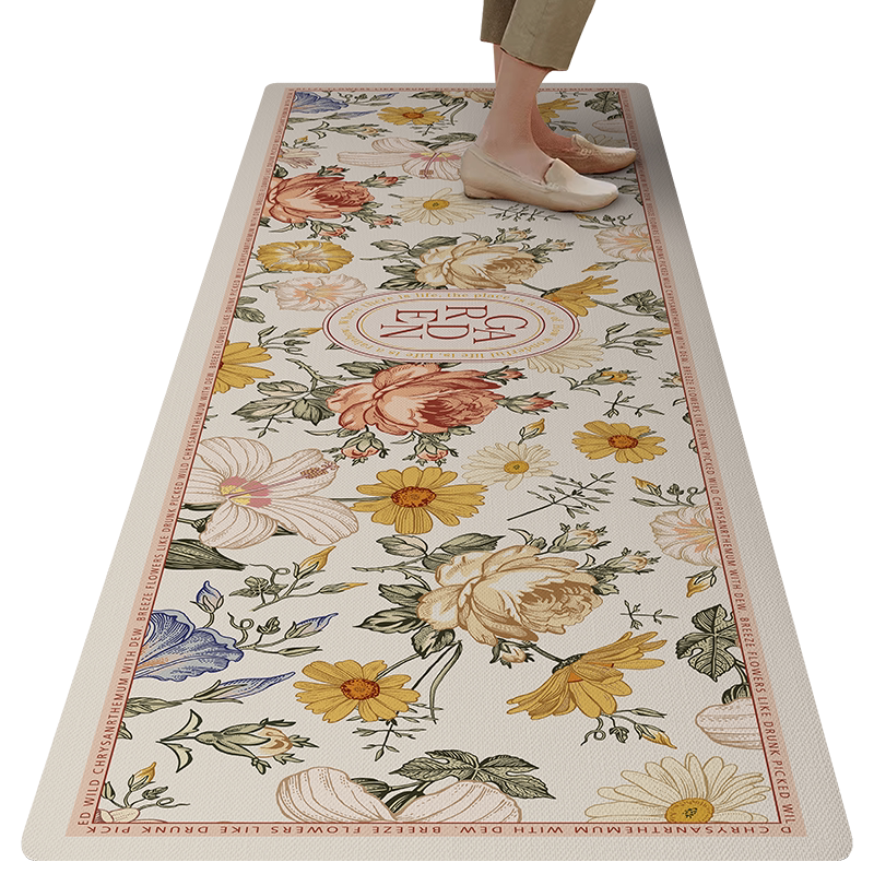 American diatom kitchen floor mats are non-slip, wipeable and washable