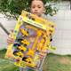 Pull-Back Inertia Engineering Vehicle Gift Box Set Excavator Fire Truck Set Boys' Car Toys Street Stall