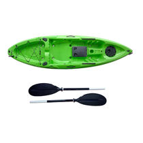 Boshidong 2 67-meter single platform boat rotomolded kayak wooden boat 1 person small boat plastic boat 1 boat 1 oar
