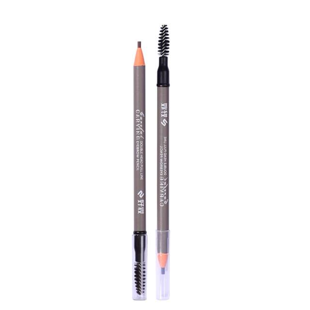 Authentic good makeup double-ended extremely fine and ultra-fine eyebrow pencil for makeup artists, waterproof, long-lasting, non-fading, thin core for women