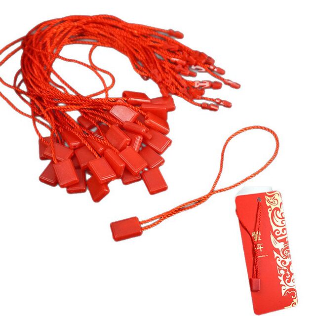 Universal Disposable Hang Tags, Hang Ropes, Tag Strings, Small Square Hang Tags, Single-Insert Hang Tag Strings, Wax Ropes, Polyester Ropes