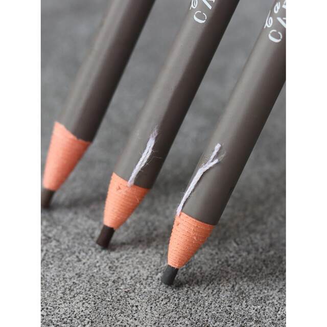 Authentic good makeup double-ended extremely fine and ultra-fine eyebrow pencil for makeup artists, waterproof, long-lasting, non-fading, thin core for women