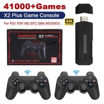 NEW X2 Plus Retro Video Game Console 4K HD Output Gamestick